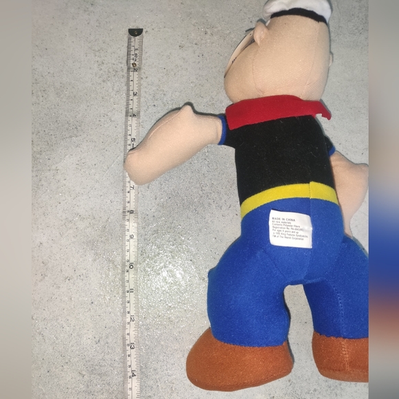 OG Tags still on Popeye Plush Toy doll Figurine - Picture 2 of 5